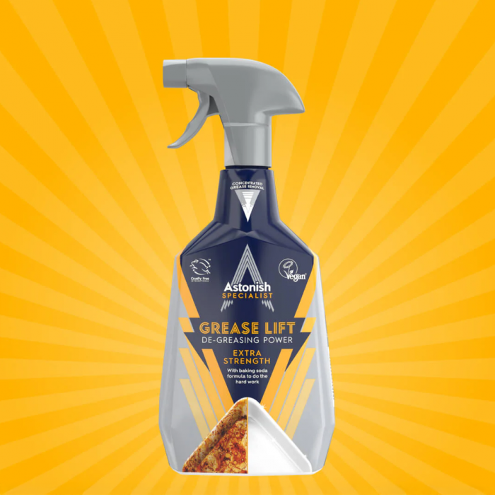 Специализированный очиститель Astonish от жира, грязи и пригорелой пищи, 750 мл - 